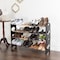 Hastings Home Shoe Rack, Stackable Storage Bench, Closet, Bathroom, Kitchen, Entry Organizer, 4-Tier Space Saver 638750EFB - alternate 1